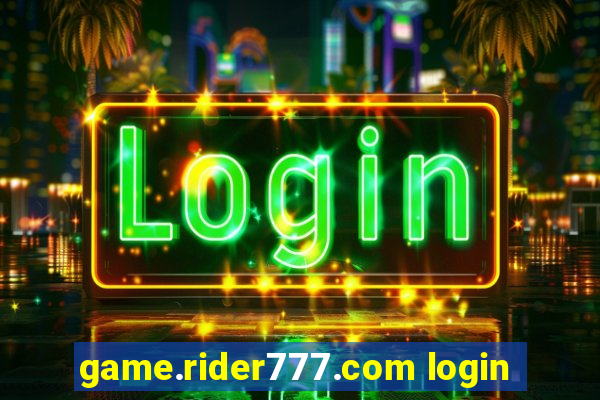 game.rider777.com login